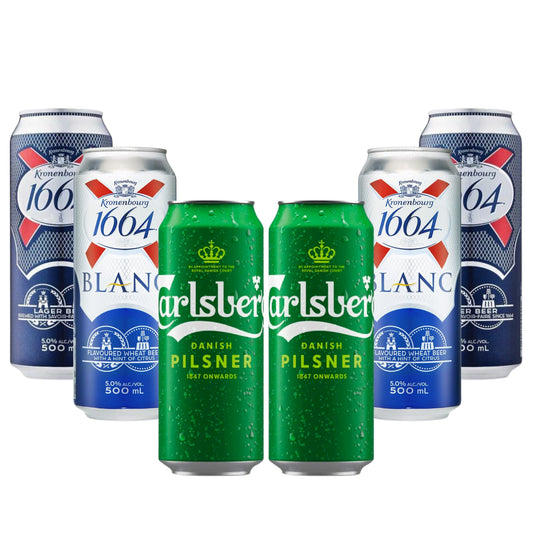 Kronenbourg | Carlsberg Six Variado